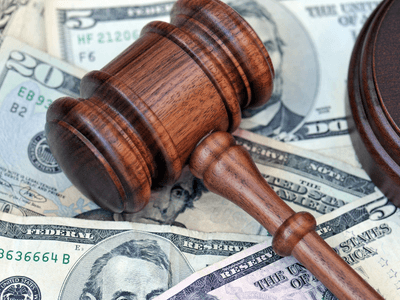 How Much is Divorce in Texas? 3 The cost of divorce visually represented by money